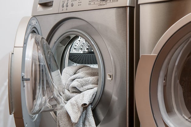 Washer and dryer.